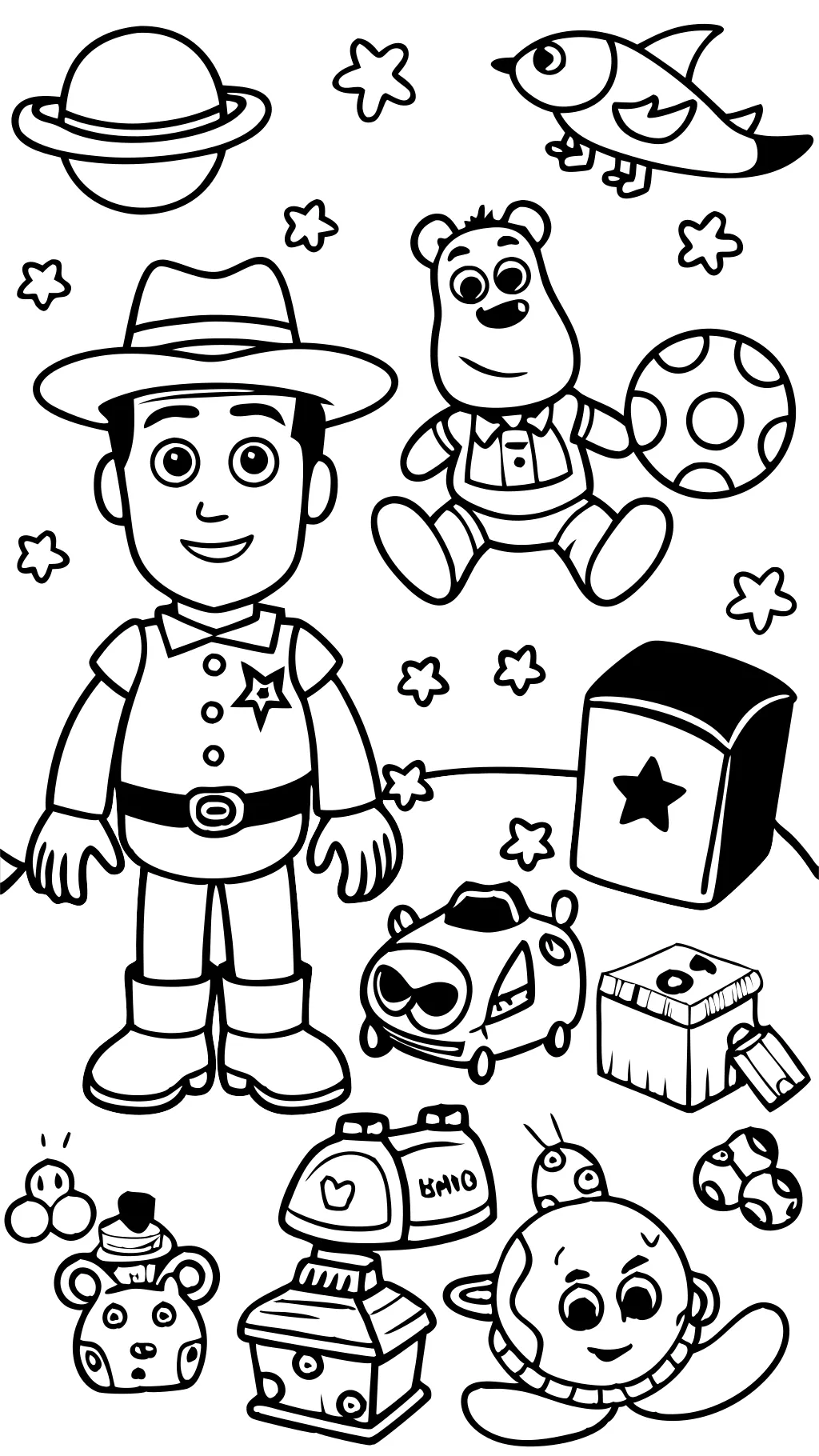 coloriage toy story